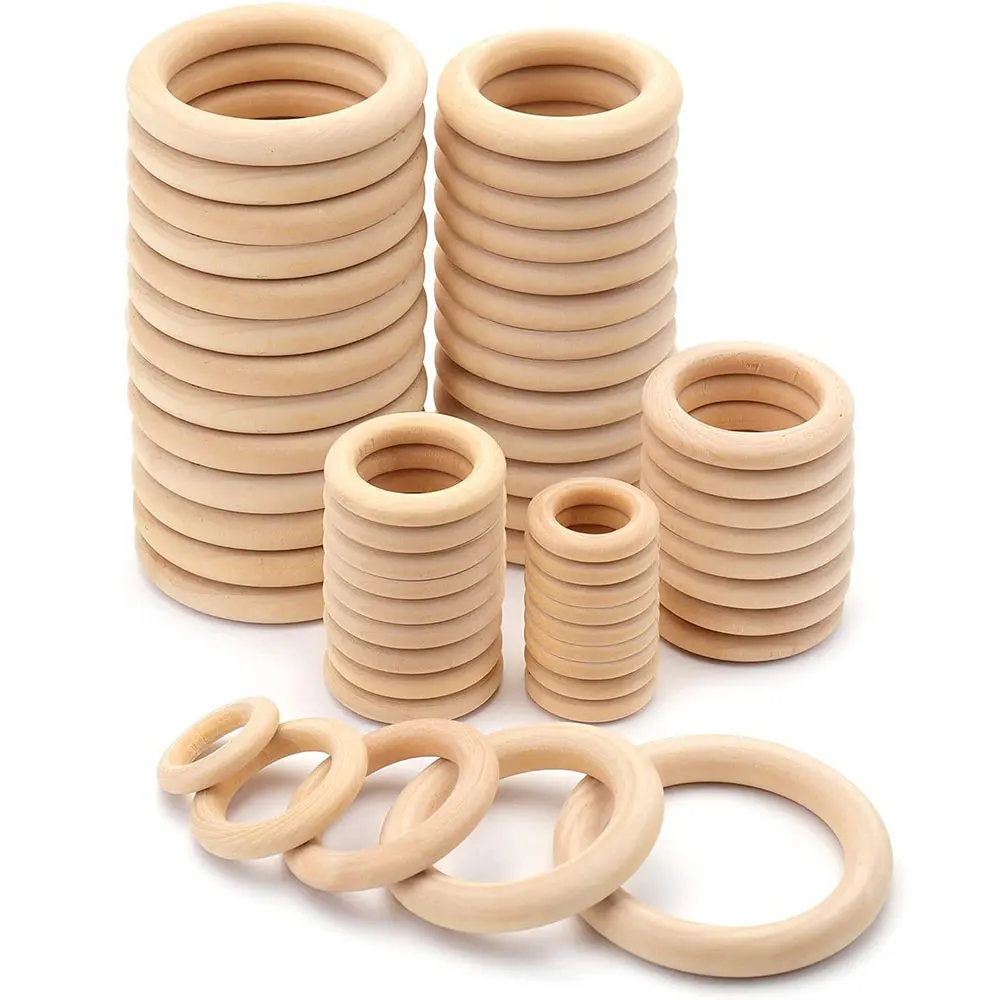 Wood Ring Blank - Anelli in Legno Massello Non Finiti