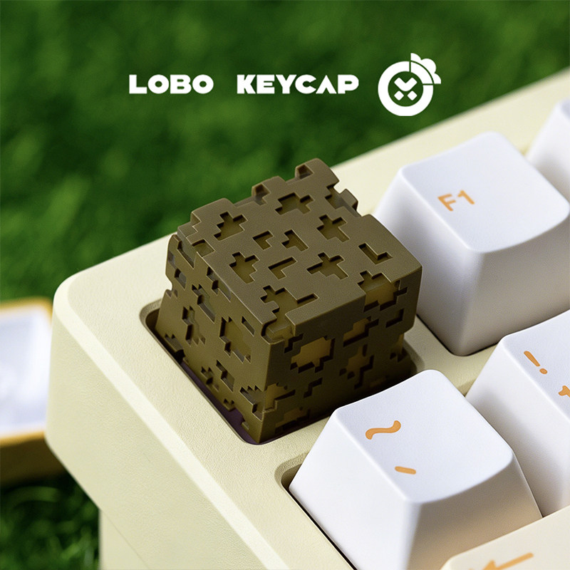 Resin Craft Minecraft - Tasti Trasparenti Decorativi per Tastiera Serie