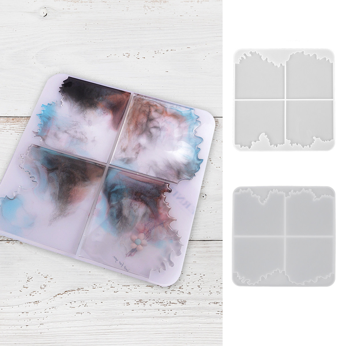 Stampo in silicone per resina  - Resin Ocean Wave Mold recensione e prezzo