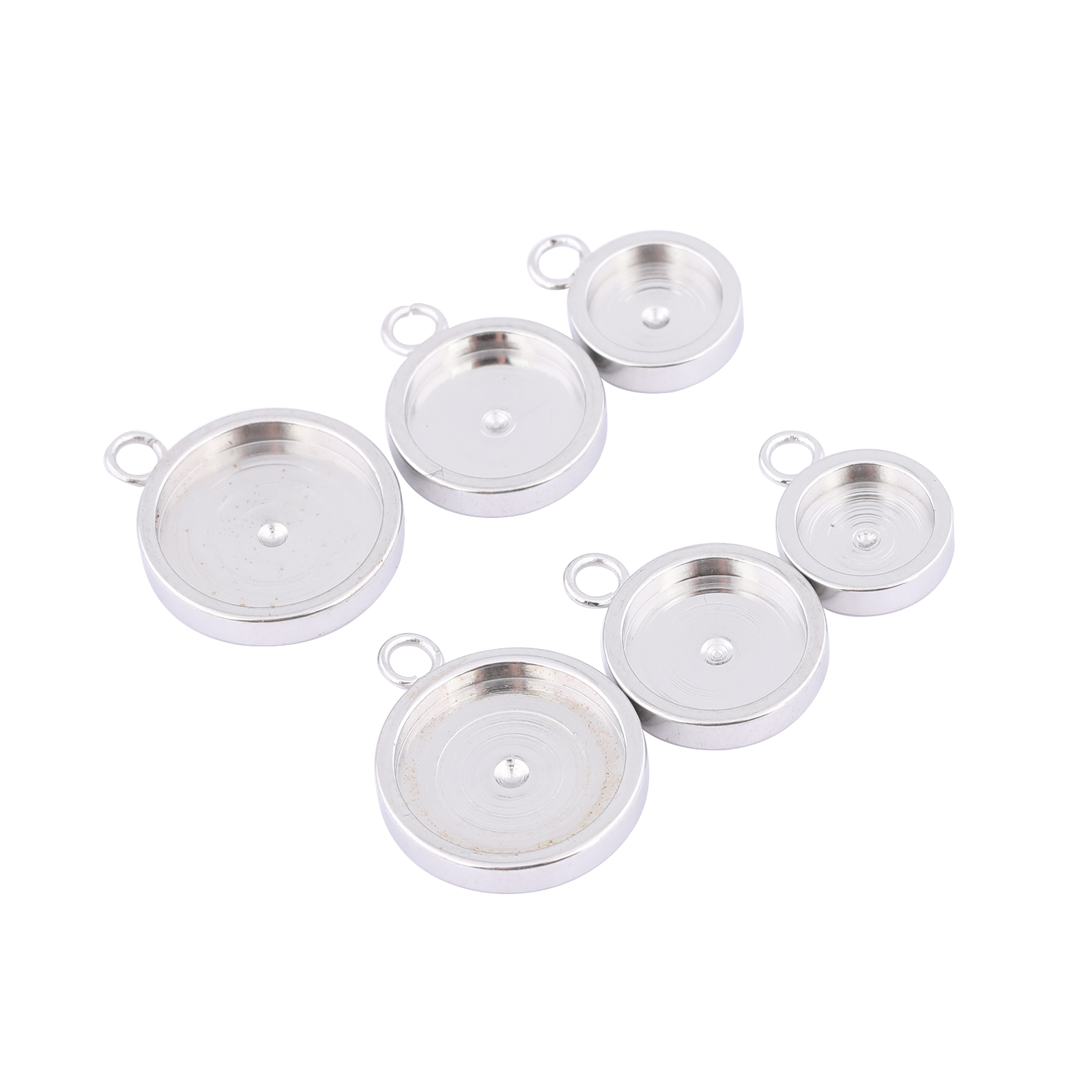 20 pz acciaio inossidabile 6mm - Bezels Set Pendant recensione e prezzo