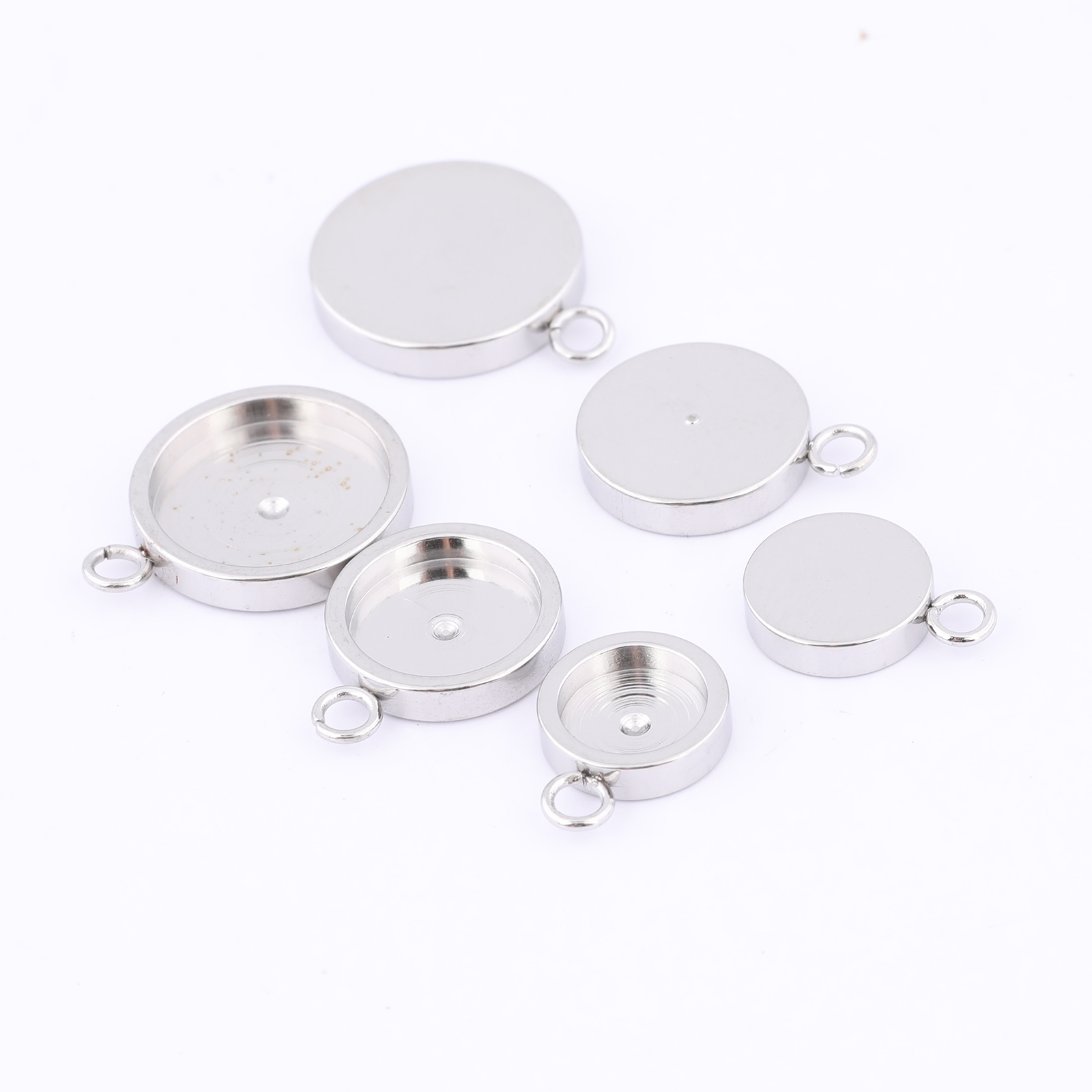 20 pz acciaio inossidabile 6mm - Bezels Set Pendant recensione e prezzo