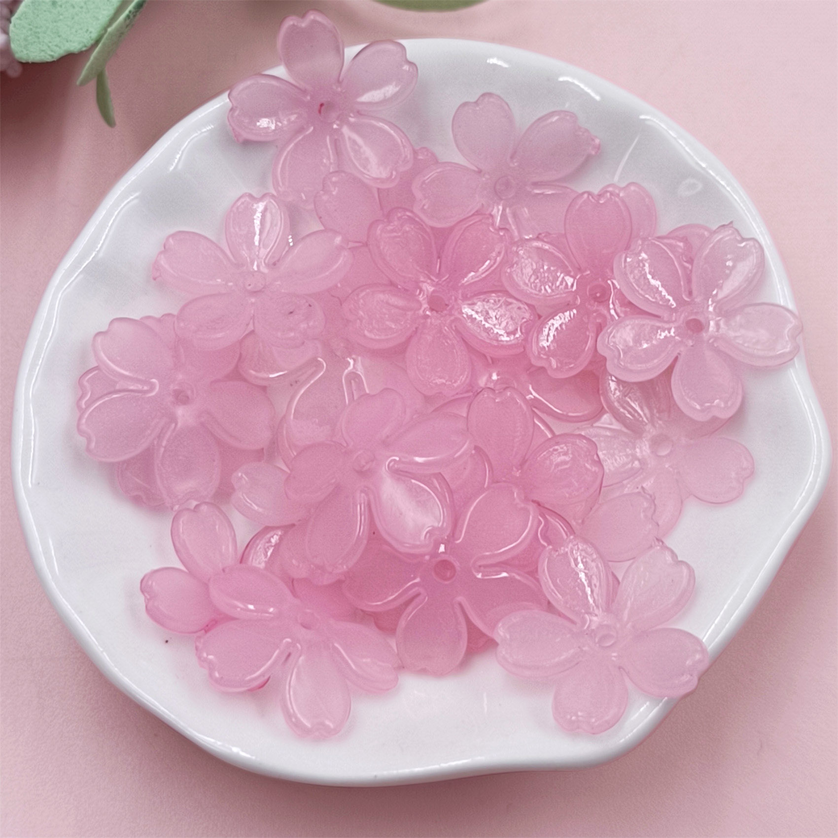 20 pz resina Sakura fiore perl - Flower Preservation Resin recensione e prezzo